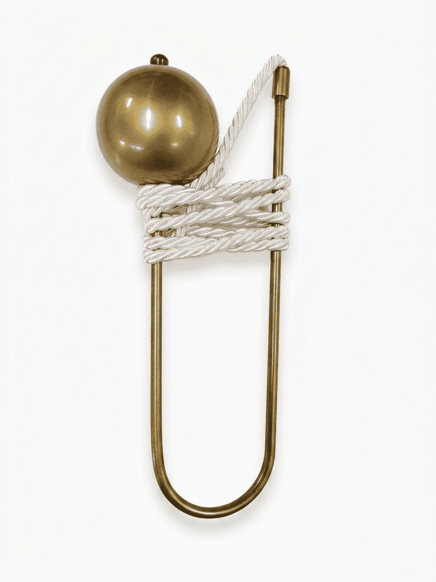 Bronz Renkli Metal Toplu Hayalet Braçol