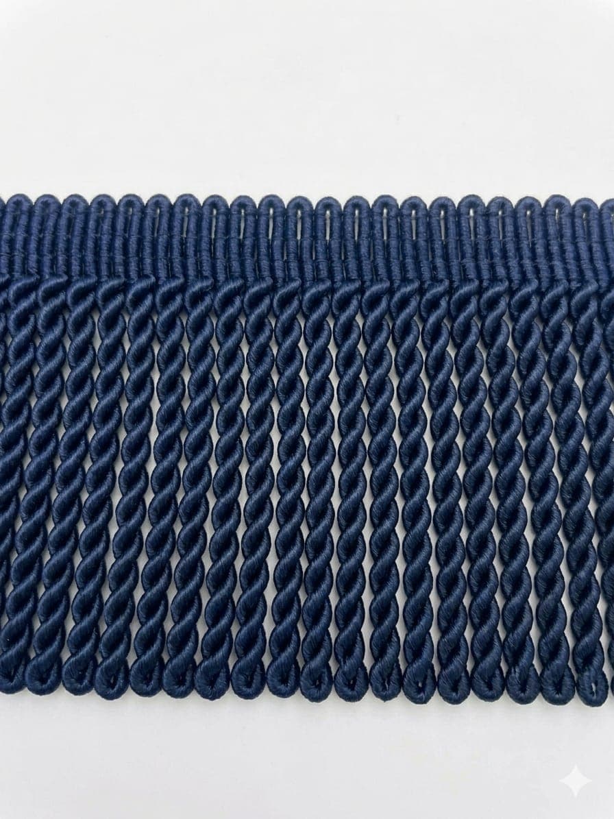 Lacivert Renkli Bulyon Saçak 15 cm